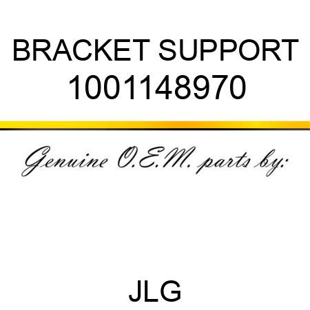 BRACKET SUPPORT 1001148970