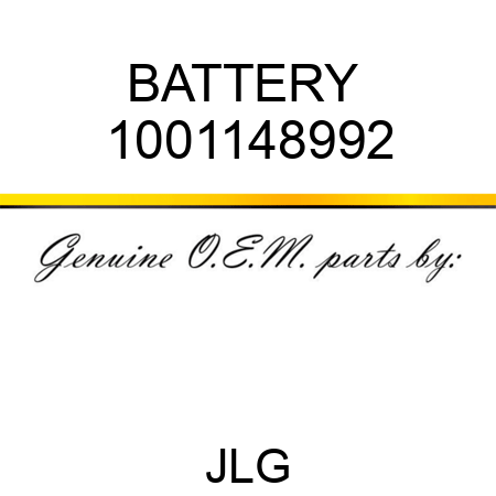 BATTERY  1001148992