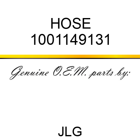 HOSE 1001149131