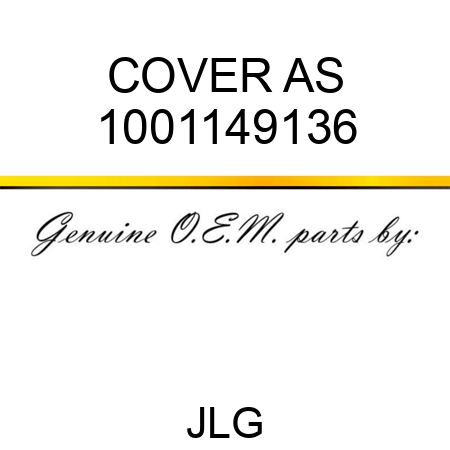COVER AS 1001149136