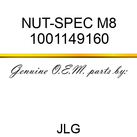 NUT-SPEC M8 1001149160