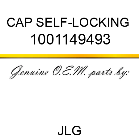 CAP SELF-LOCKING  1001149493