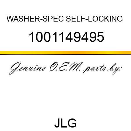 WASHER-SPEC SELF-LOCKING  1001149495