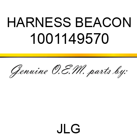 HARNESS BEACON 1001149570