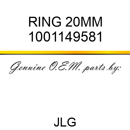 RING 20MM 1001149581