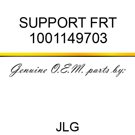 SUPPORT FRT 1001149703