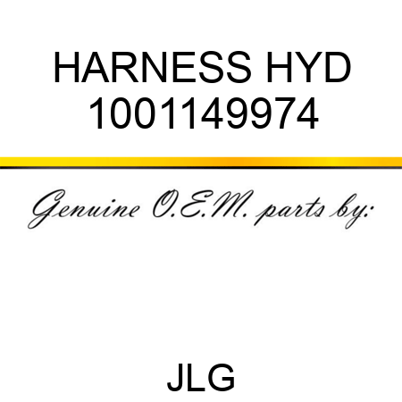 HARNESS HYD 1001149974