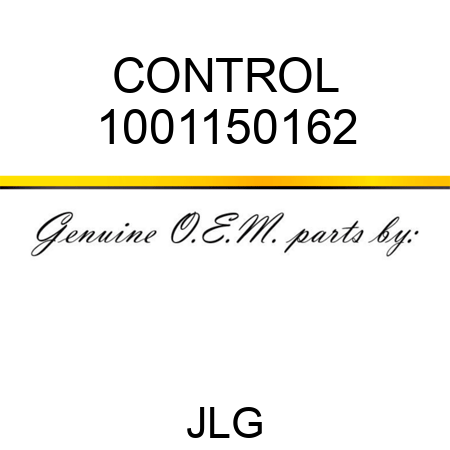 CONTROL 1001150162