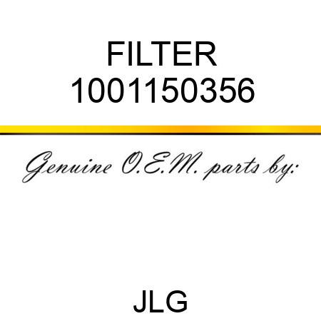 FILTER 1001150356