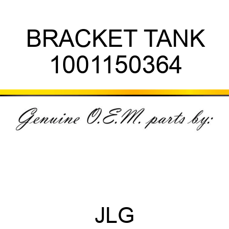 BRACKET TANK 1001150364