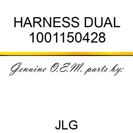 HARNESS DUAL 1001150428