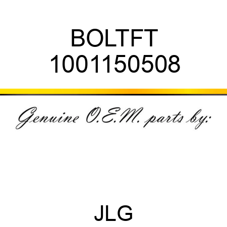 BOLTFT 1001150508