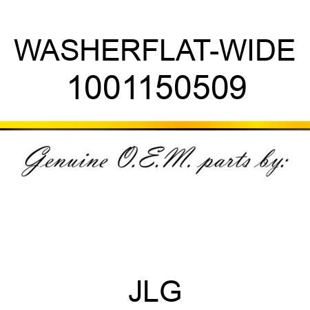 WASHERFLAT-WIDE 1001150509