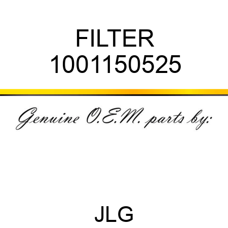 FILTER 1001150525