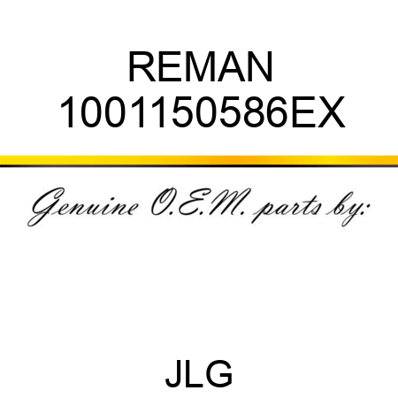 REMAN 1001150586EX