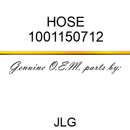 HOSE 1001150712