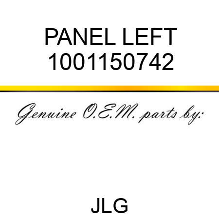 PANEL LEFT 1001150742