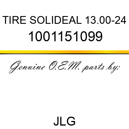TIRE SOLIDEAL 13.00-24 1001151099