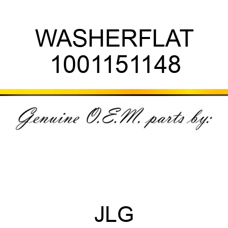 WASHERFLAT 1001151148