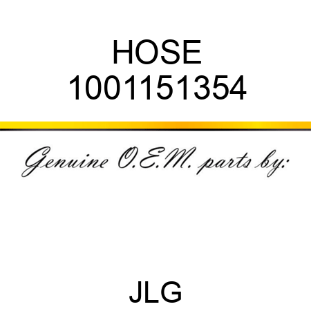 HOSE 1001151354