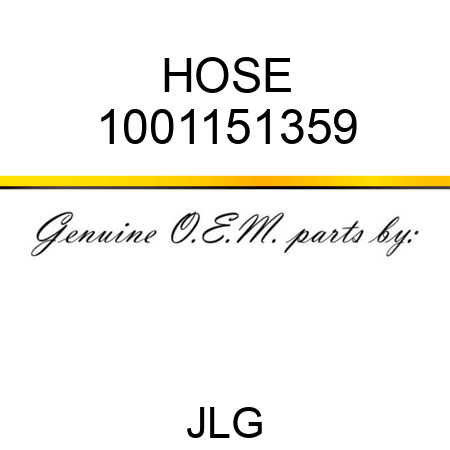 HOSE 1001151359