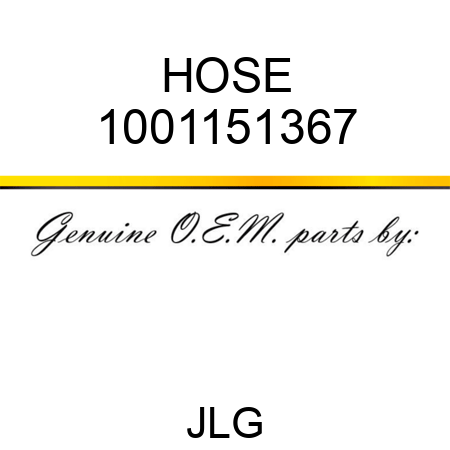 HOSE 1001151367