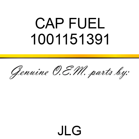 CAP FUEL 1001151391