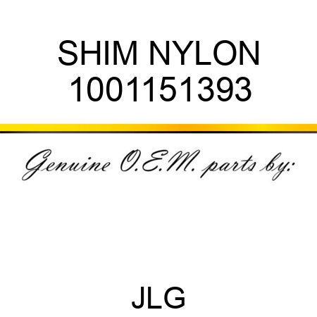 SHIM NYLON 1001151393
