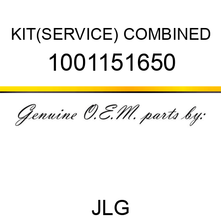 KIT(SERVICE) COMBINED 1001151650