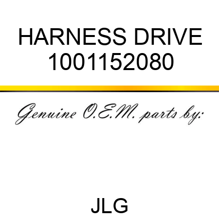 HARNESS DRIVE 1001152080