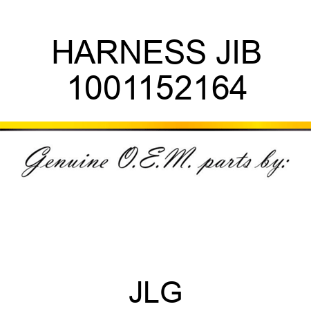 HARNESS JIB 1001152164