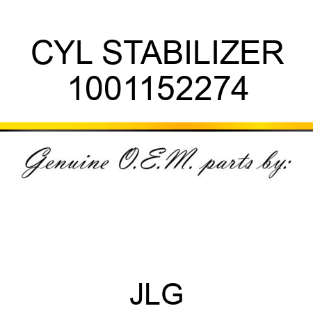 CYL STABILIZER 1001152274