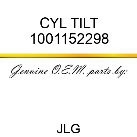 CYL TILT 1001152298