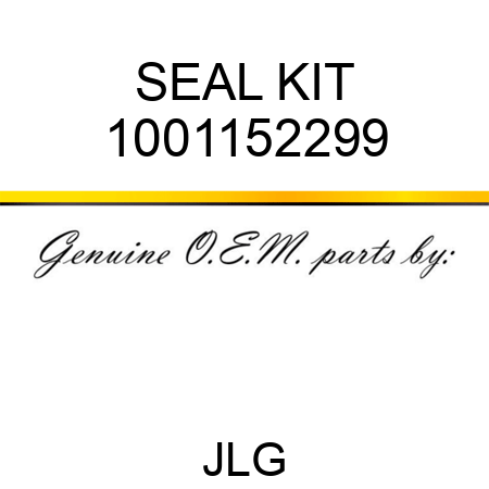 SEAL KIT 1001152299