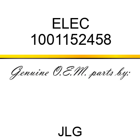 ELEC 1001152458