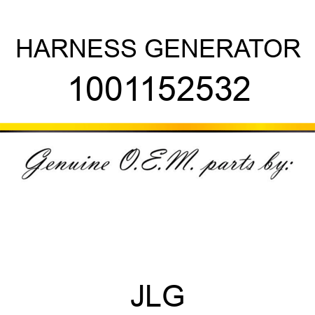 HARNESS GENERATOR 1001152532