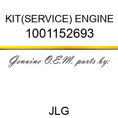 KIT(SERVICE) ENGINE 1001152693