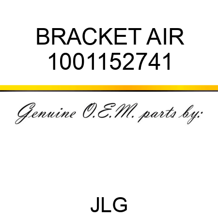 BRACKET AIR 1001152741