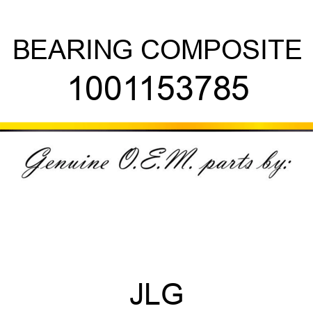 BEARING COMPOSITE 1001153785
