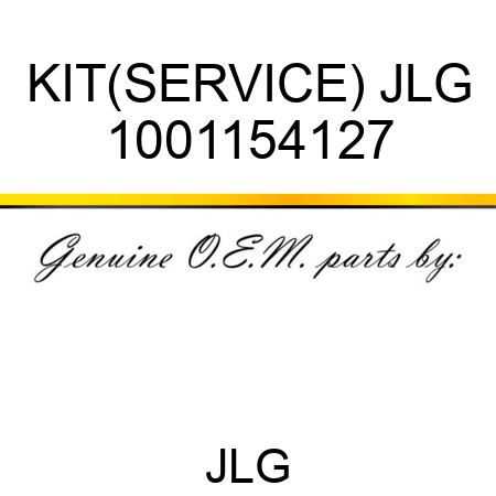 KIT(SERVICE) JLG 1001154127