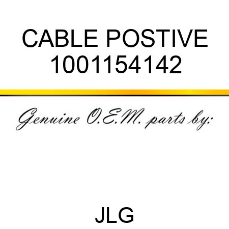 CABLE POSTIVE 1001154142
