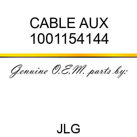 CABLE AUX 1001154144