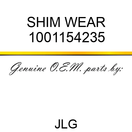 SHIM WEAR 1001154235