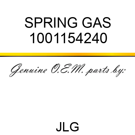 SPRING GAS 1001154240
