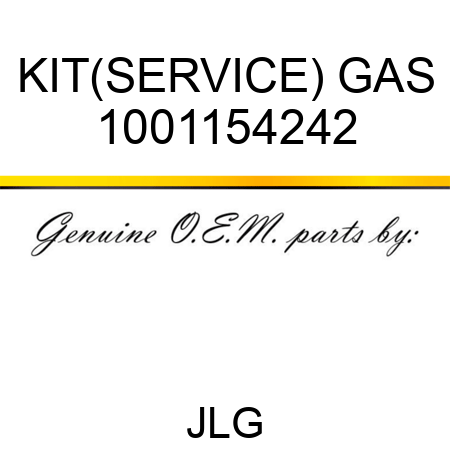 KIT(SERVICE) GAS 1001154242
