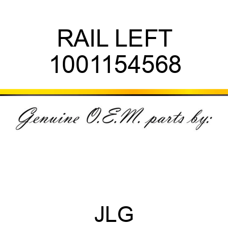 RAIL LEFT 1001154568
