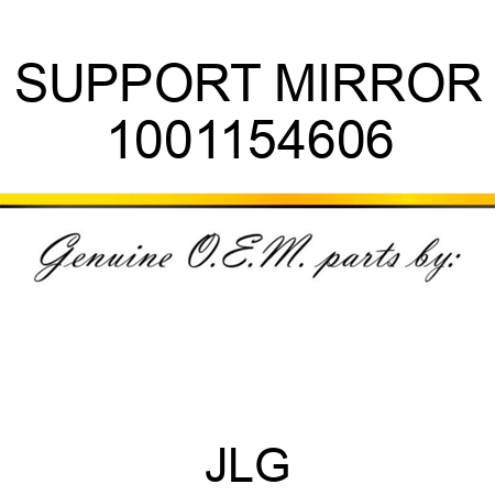 SUPPORT MIRROR 1001154606