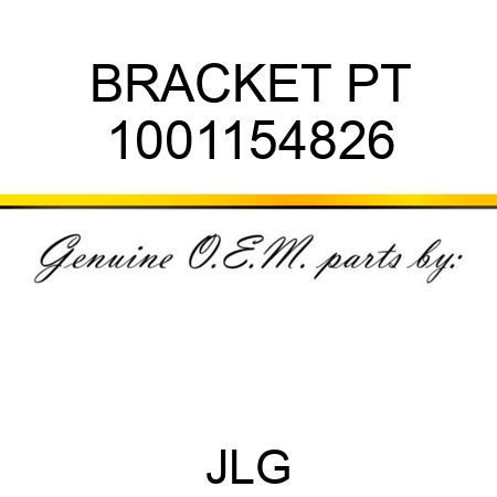 BRACKET PT 1001154826