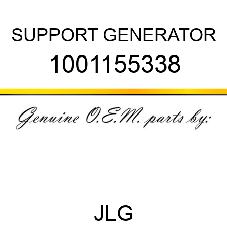 SUPPORT GENERATOR 1001155338