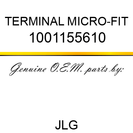TERMINAL MICRO-FIT 1001155610